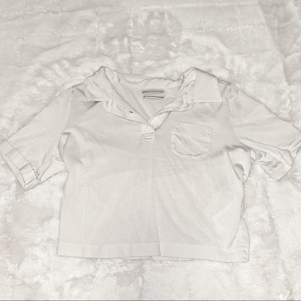 Urban Outfitters Cropped Shirt
